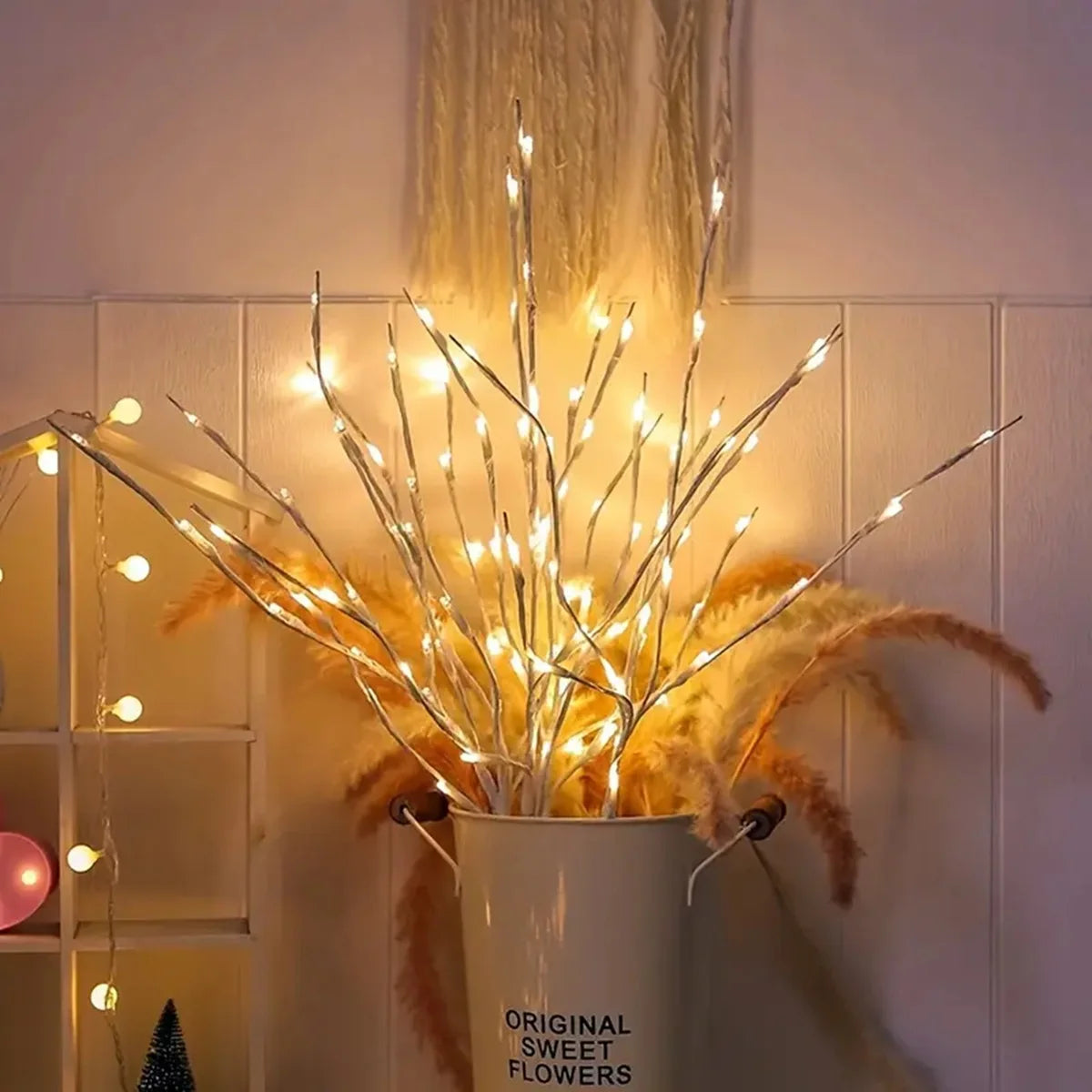 Elegant LED Birch Branch Lights