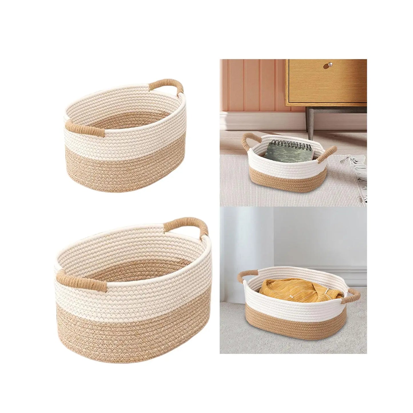 Rope Woven Storage Basket