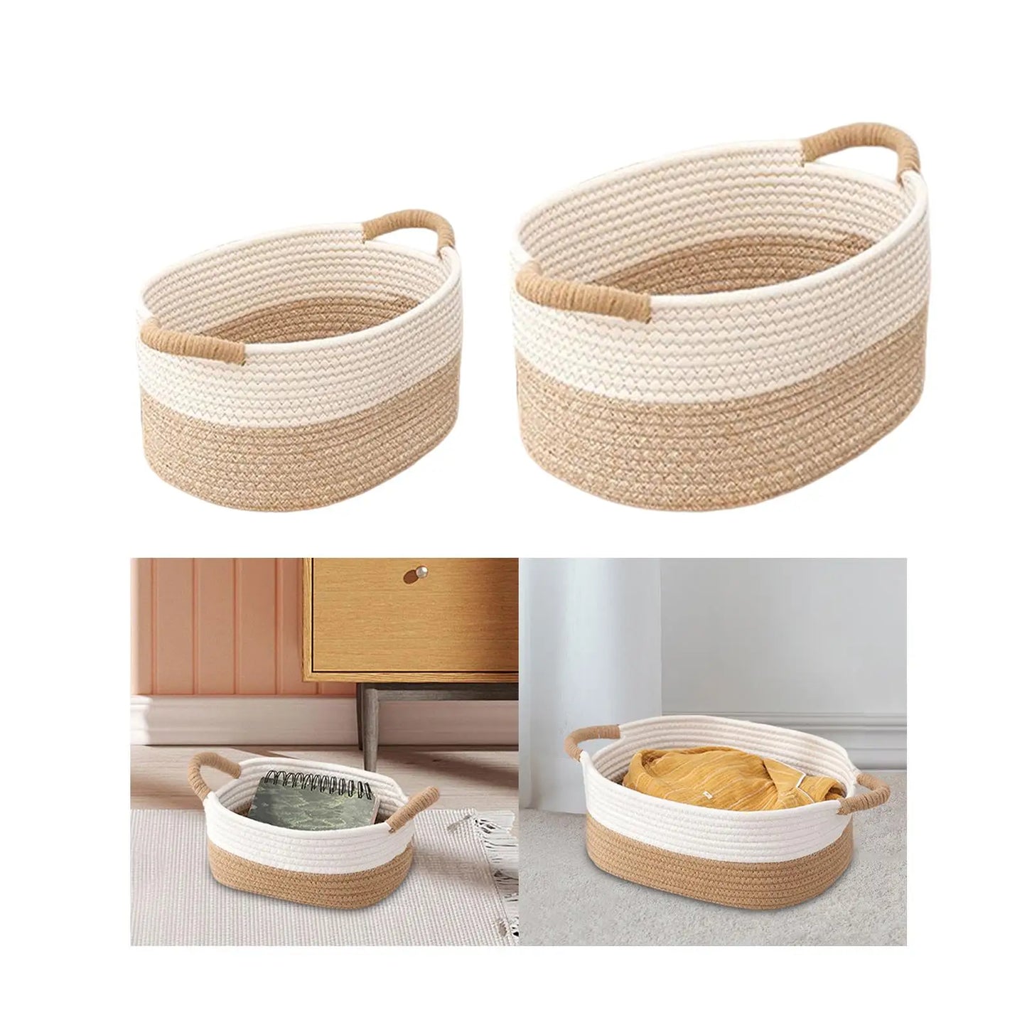 Rope Woven Storage Basket