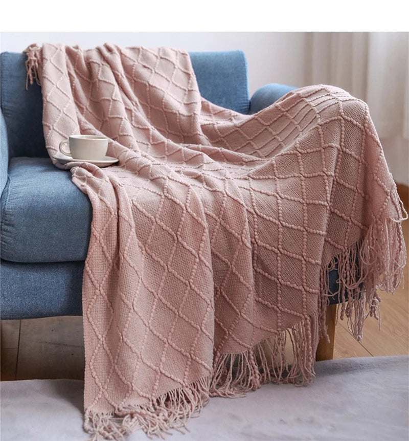 Boho inspired Throw Blanket