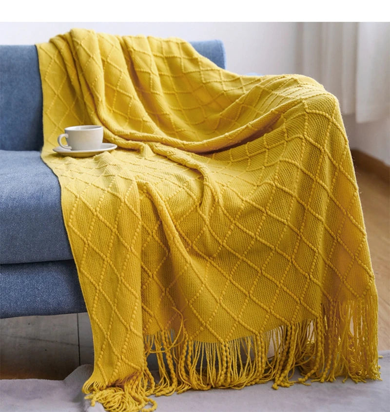 Boho inspired Throw Blanket