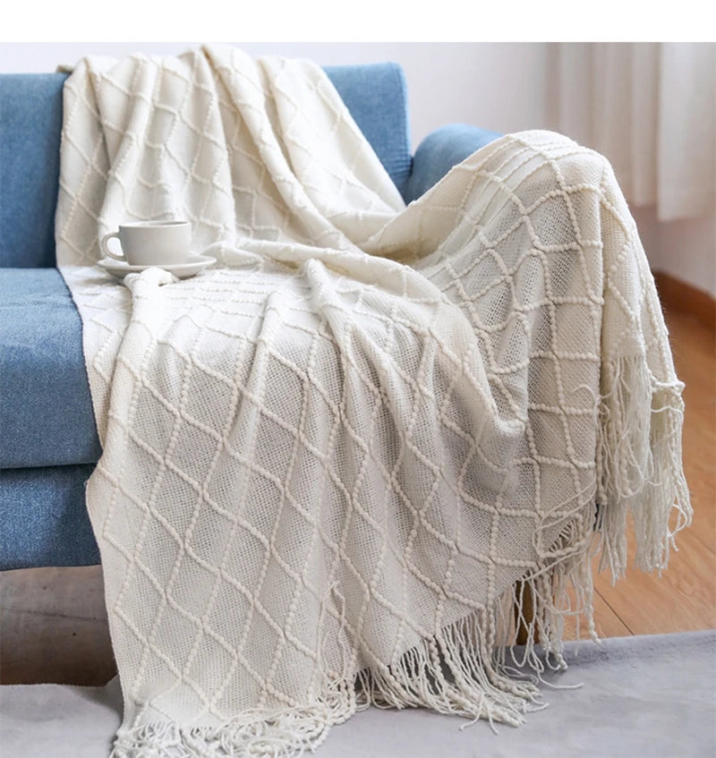 Boho inspired Throw Blanket