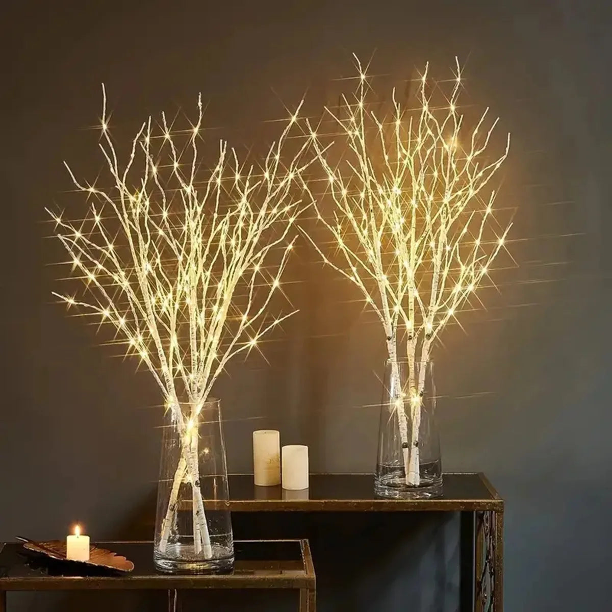 Elegant LED Birch Branch Lights