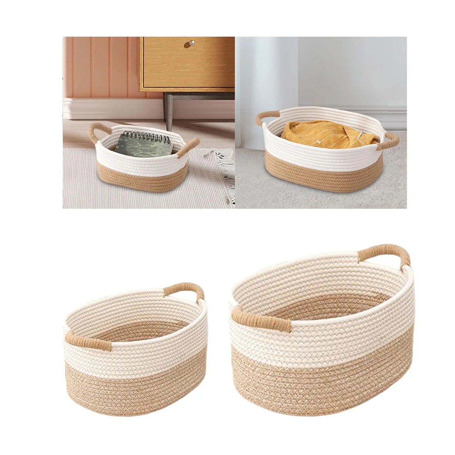 Rope Woven Storage Basket