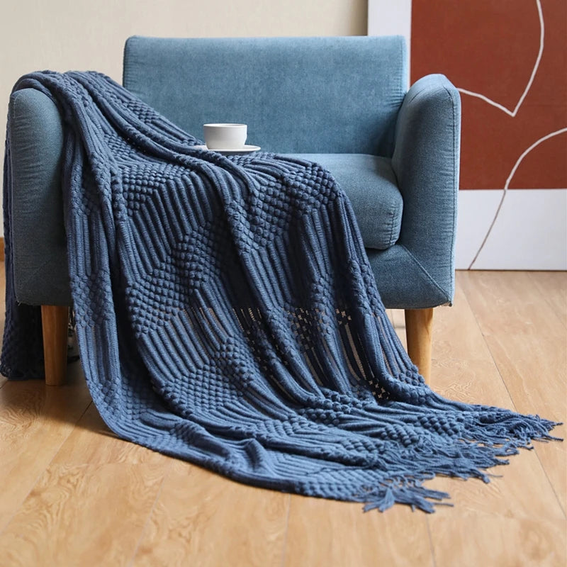 Boho inspired Throw Blanket