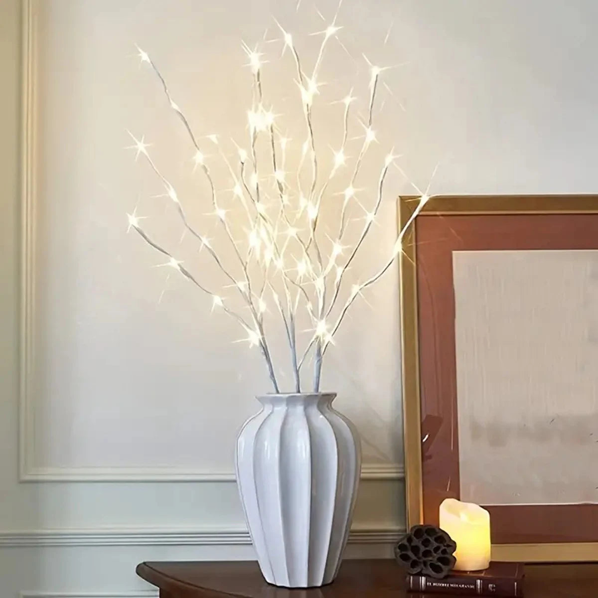 Elegant LED Birch Branch Lights