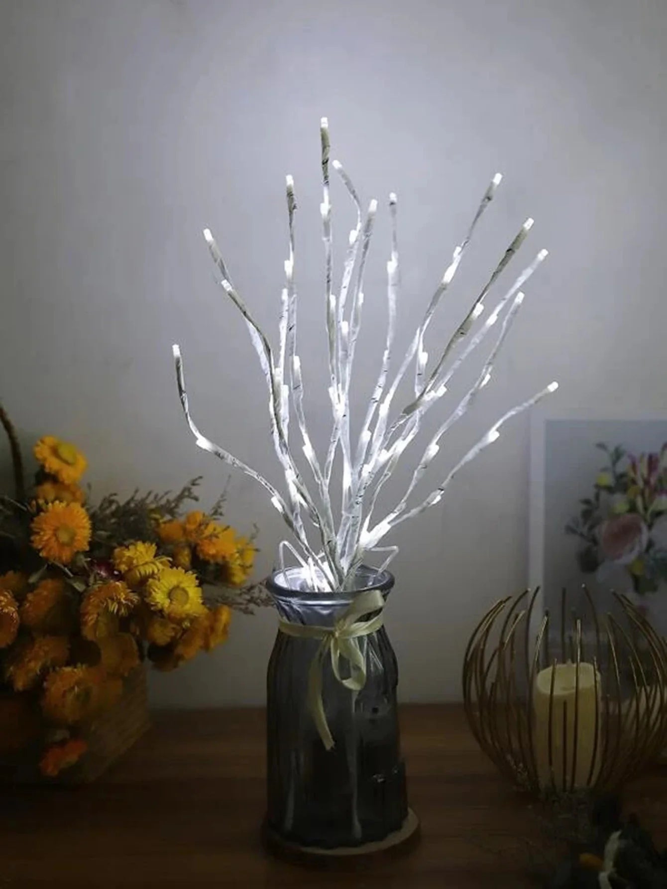 Elegant LED Birch Branch Lights