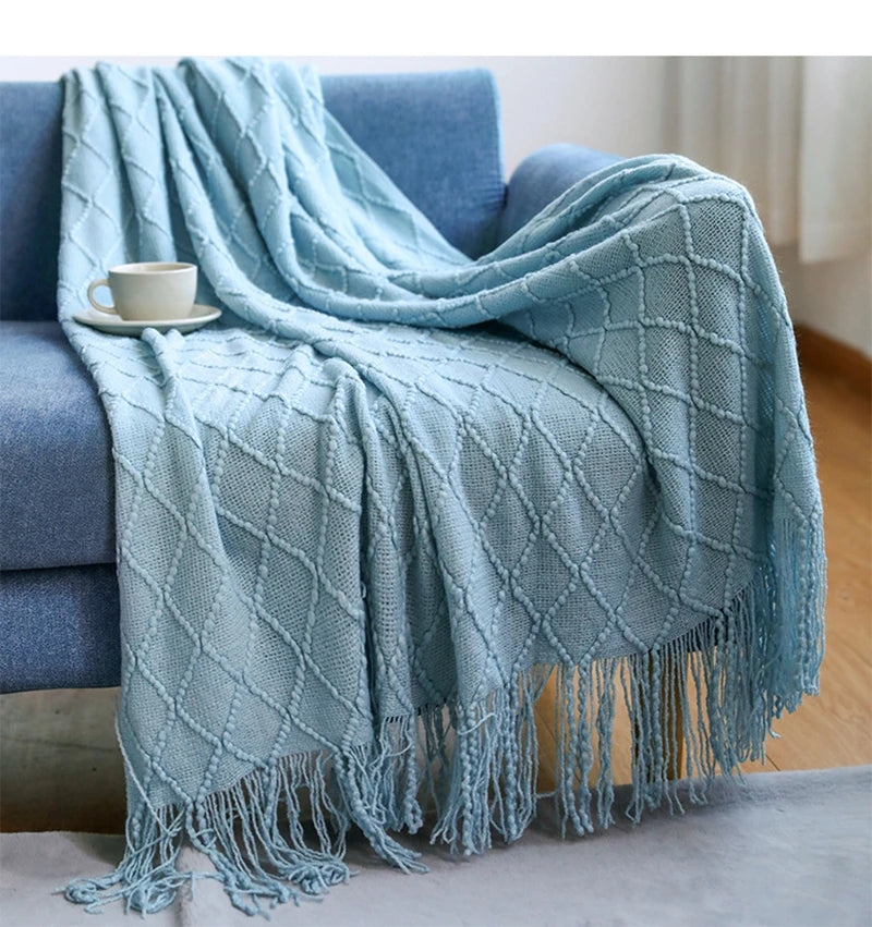 Boho inspired Throw Blanket