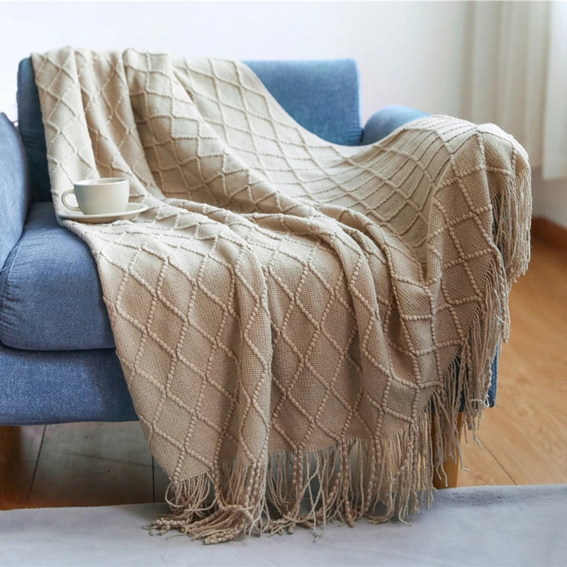 Boho inspired Throw Blanket